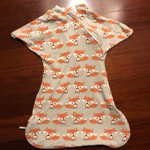 Zipadee-zip size small sleep sack/ transition swaddle